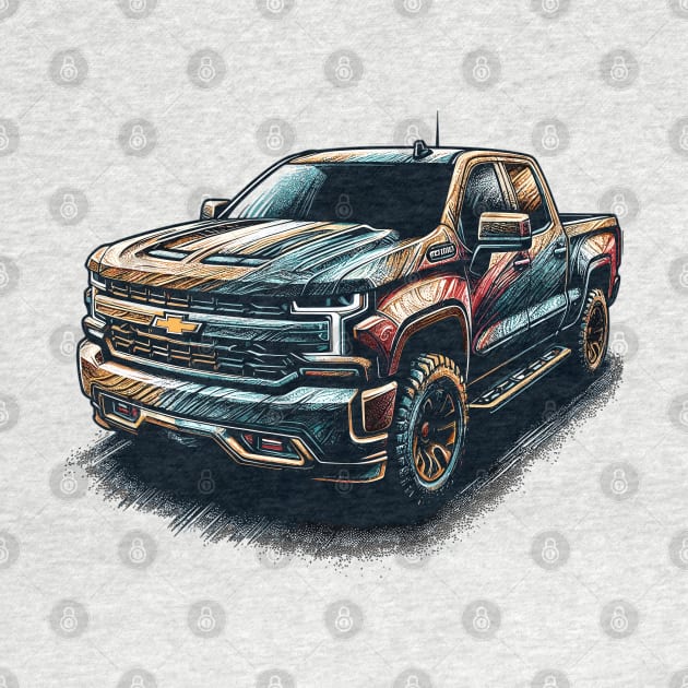 Chevy Silverado by Vehicles-Art